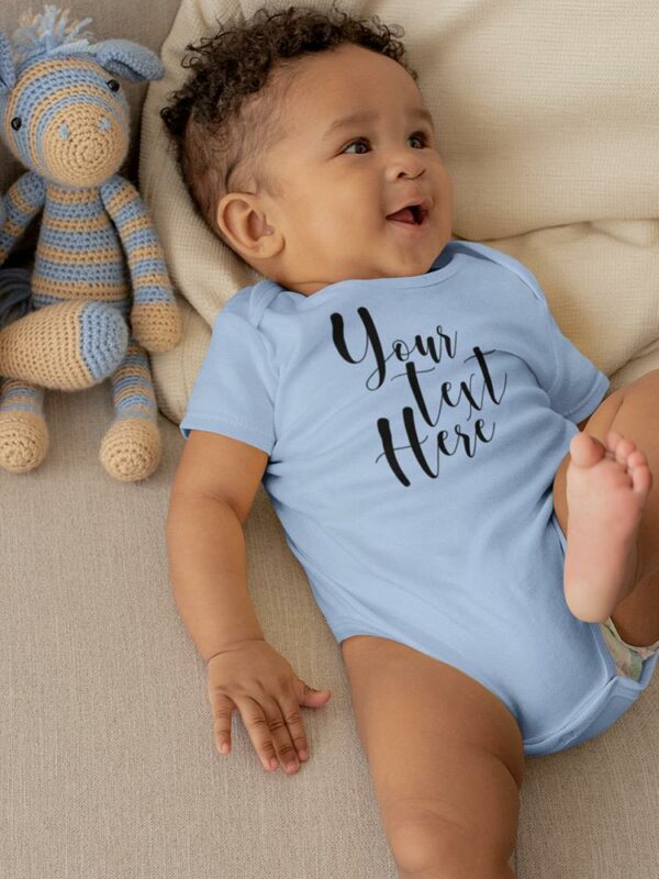 Bouncy Baby Bodysuit - Your Words Set In Stone