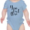 Bouncy Baby Bodysuit - Your Words Set In Stone - Image 2