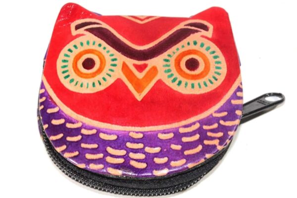 Zipper Me Up Hooty Owl Coin Purse - Image 6